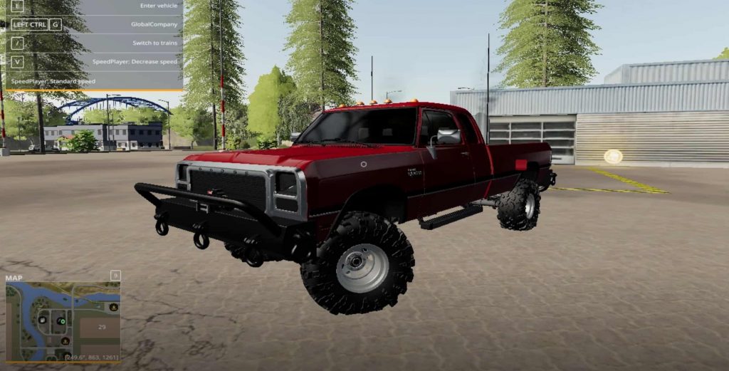 1st gen dodge ram 3500 v1.0.0.0 Mod - Farming Simulator 2025 mod, LS ...