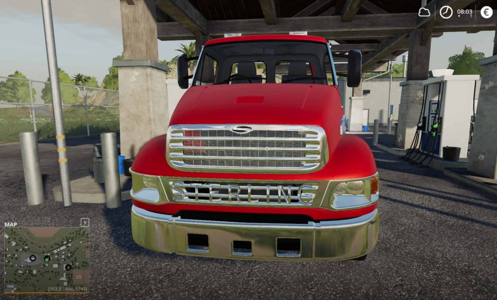 Sterling Acterra service truck v1.0.0.0 Mod - Farming Simulator 2025 ...