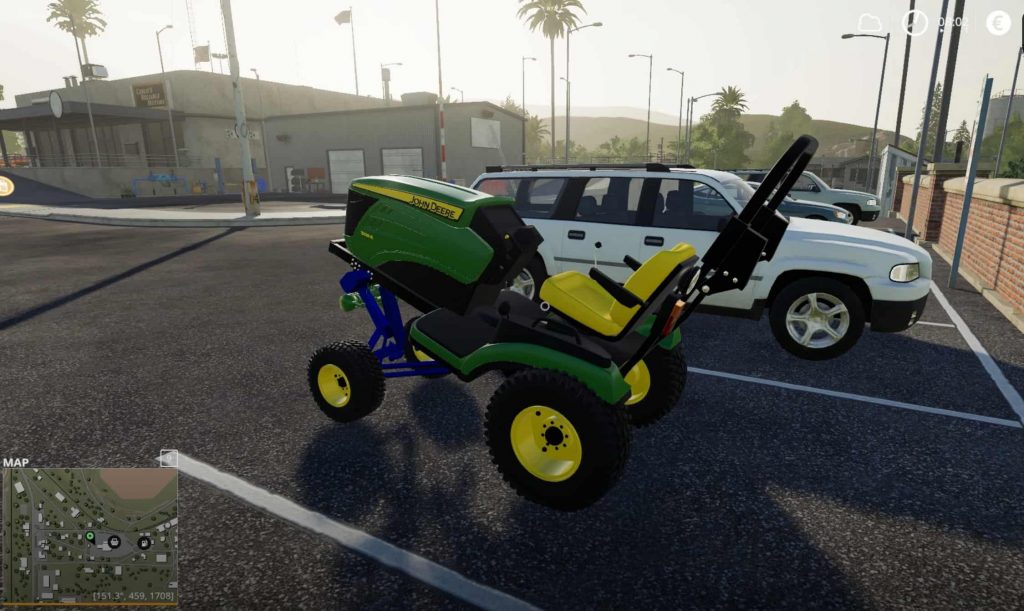 Squatted lawn mower v1.0.0.0 Vehicle - Farming Simulator 2025 mod, LS ...