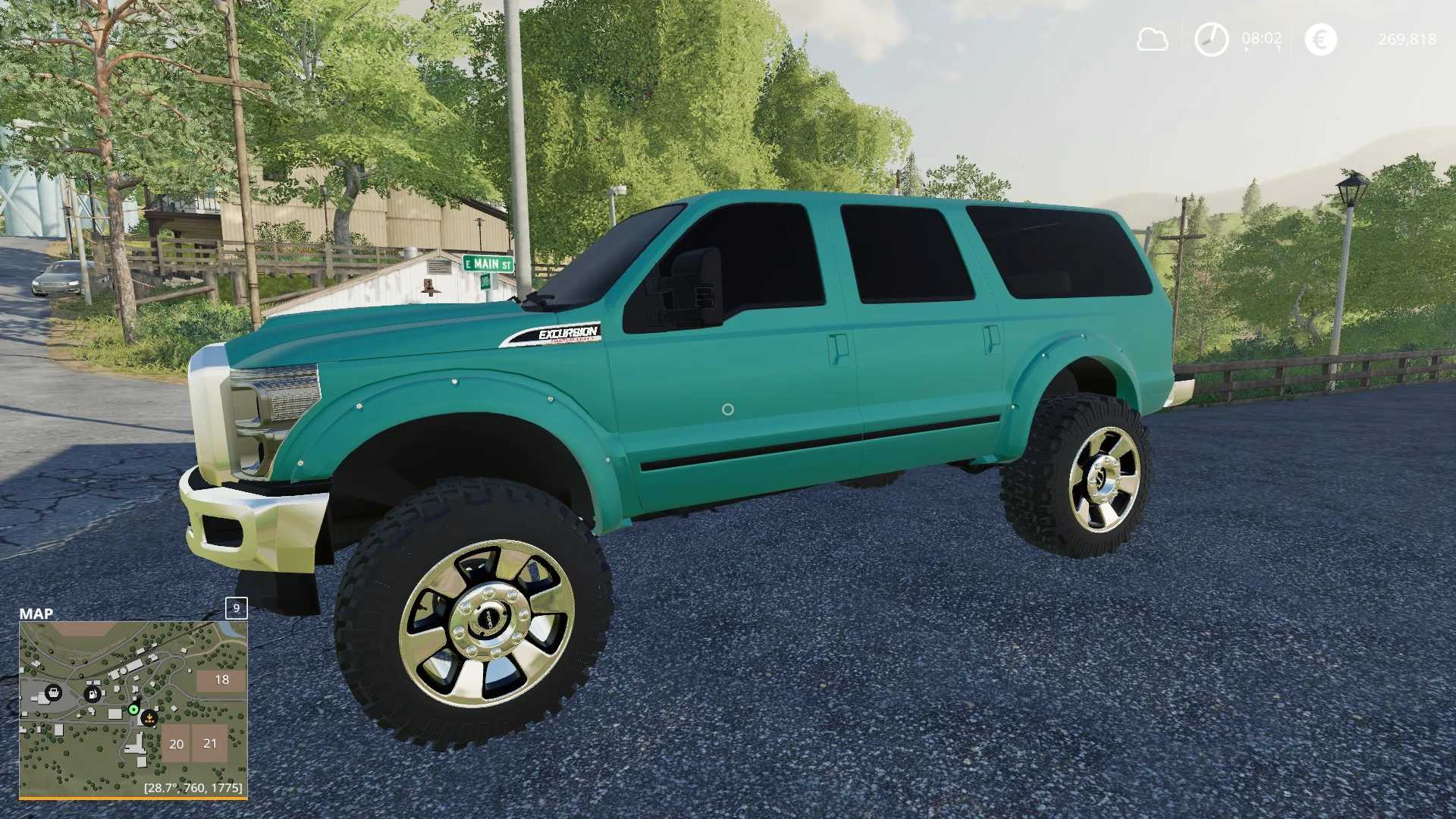 2011 Ford Excursion V10 Fs19 Farming Simulator 2022 Mod Ls 2022 Mod Fs 22 Mod 8248