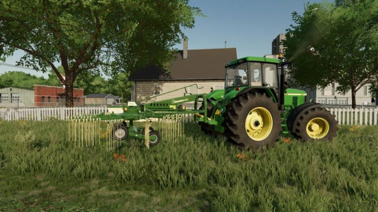 LS 22 Krone Swadro 395 V1.0 - Farming Simulator 2022 mod, LS 2022 mod ...