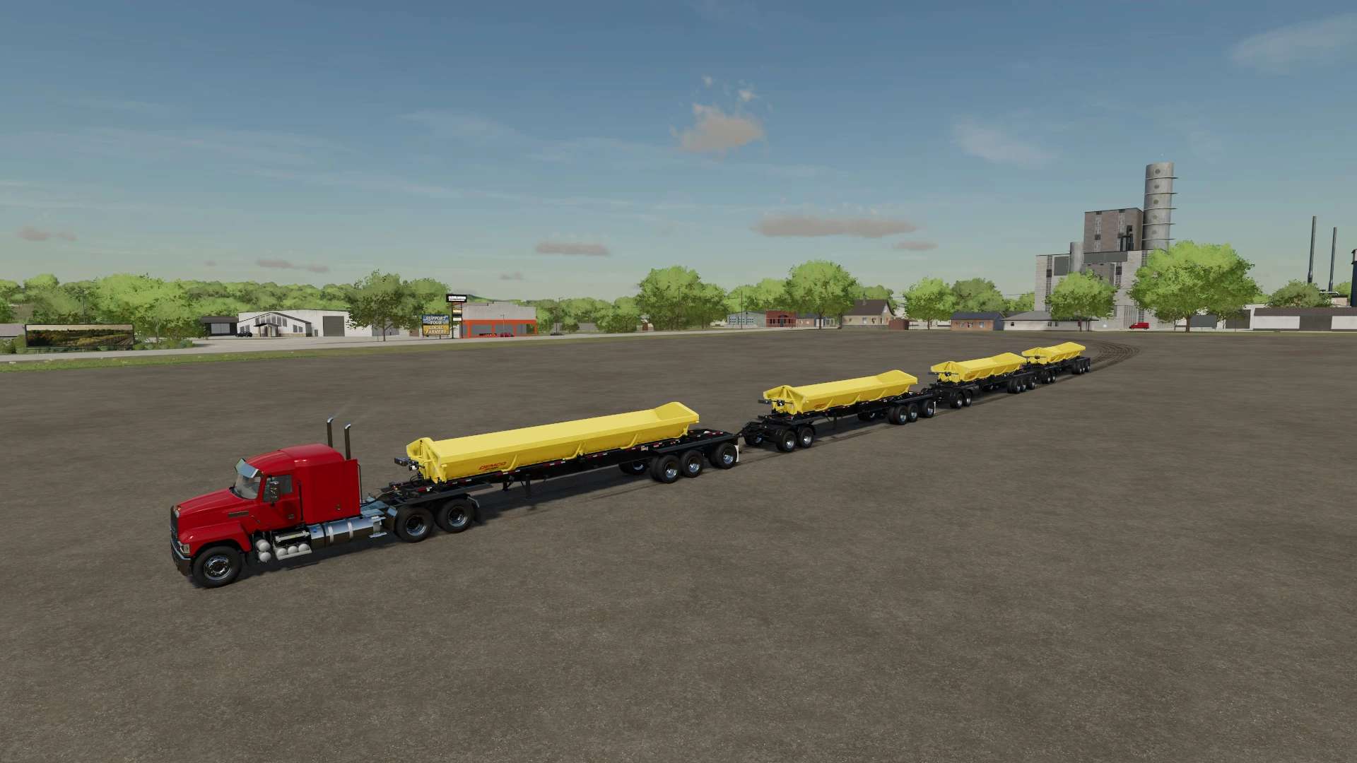 Ls 22 Demco Side Dump Road Train Edition V10 Farming Simulator 2022 Mod Ls 2022 Mod Fs 22 Mod 7286