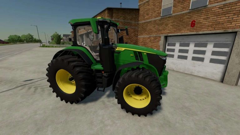 LS 22 John Deere 7R Series (Methane) v1.0 - Farming Simulator 2022 mod ...