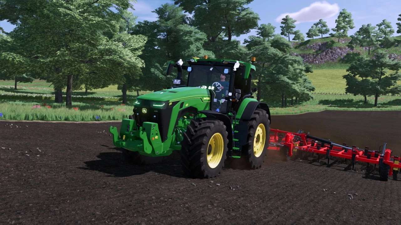 Ls 22 John Deere 8r By Manünana V10 Farming Simulator 2022 Mod Ls 2022 Mod Fs 22 Mod 2717