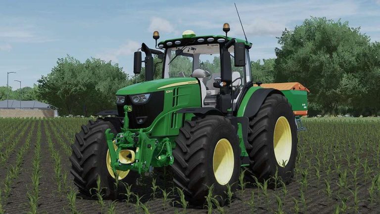 Ls 22 Realistic John Deere 6r Series Soundupdate Prefab V1000 Farming Simulator 2022 Mod 5367