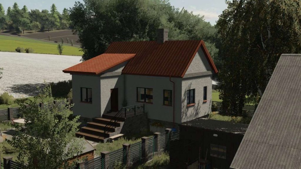 LS 22 European Farm House v1.0.0.1 - Farming Simulator 2022 mod, LS ...