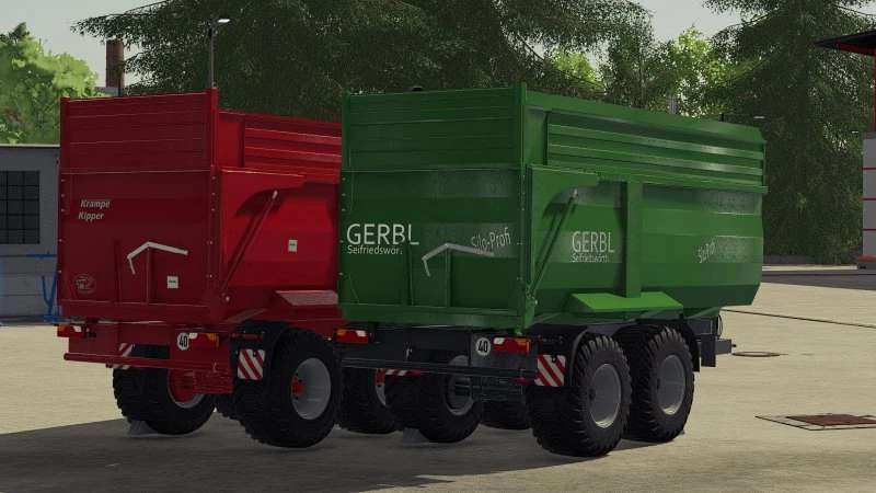 Ls 22 Krampegerbl Kipper Pack V10 Farming Simulator 2022 Mod Ls 2370