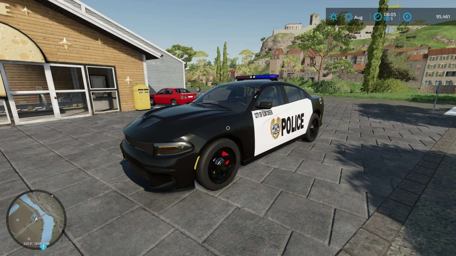 LS 22 Dodge Charger SRT Police v1.0.1.0 - Farming Simulator 2022 mod ...