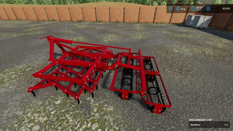 LS 22 AGREGAT UNIA 2.1M v1.1.0.0 - Farming Simulator 2022 mod, LS 2022 ...