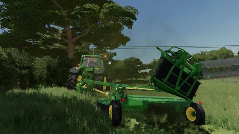 LS 22 John Deere 1365 Mower v1.0.0.0 - Farming Simulator 2025 mod, LS ...