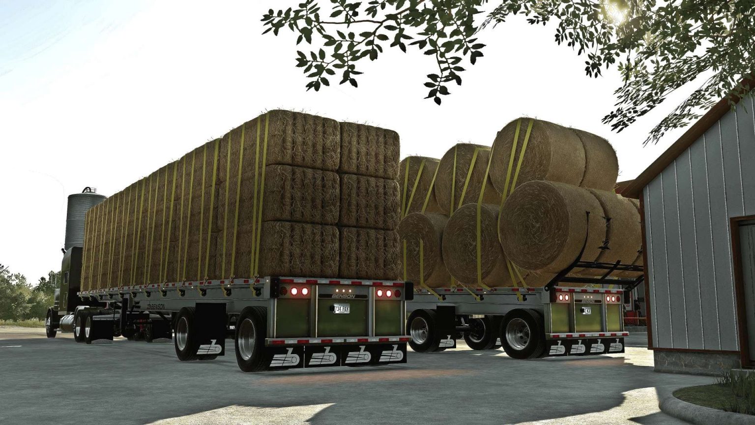 Ls Benson Flatbed Autoload V Farming Simulator Mod Ls Mod Fs Mod