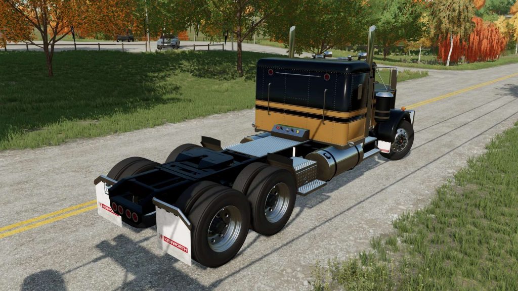 LS 22 Kenworth W900A Flat Top v1.8.0.1 - Farming Simulator 2022 mod, LS ...