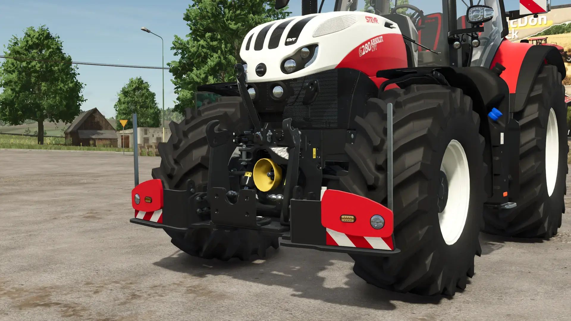 LS 25 Steyr Absolut with Agribumper V1.0.0.1 - Farming Simulator 2025 ...