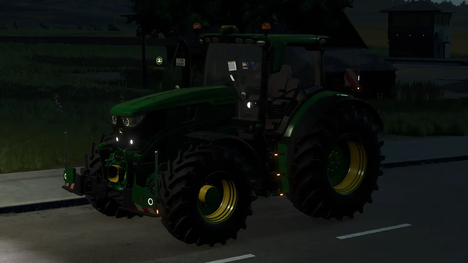 LS 25 JOHN DEERE 6R Agribumper V2.0.3.1 - Farming Simulator 2025 mod ...